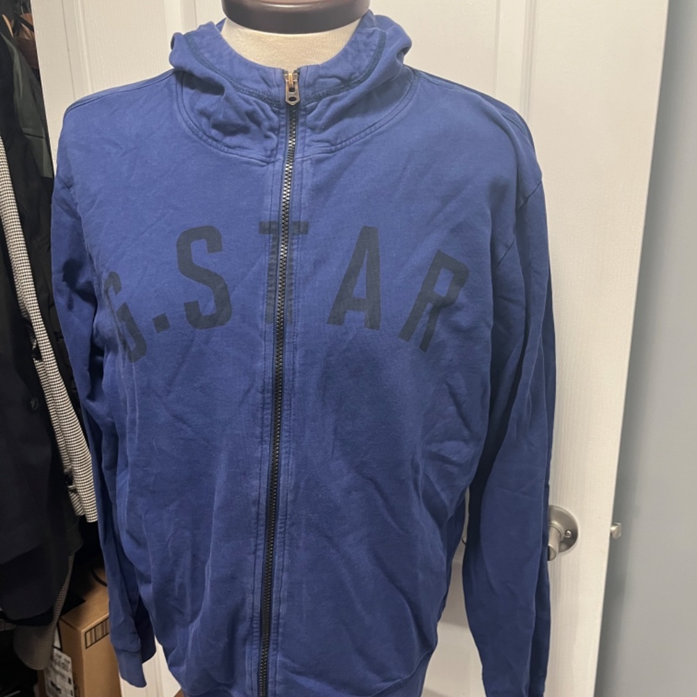 G-star raw hoodie sweatshirt blue